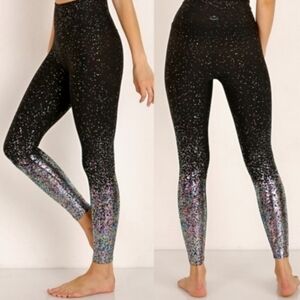 Beyond Yoga Alloy Metallic Ombre Leggings